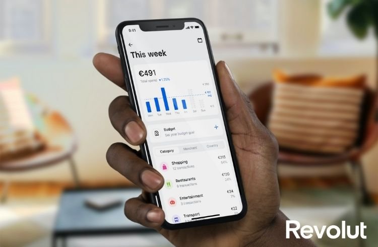 Revolut mobile application