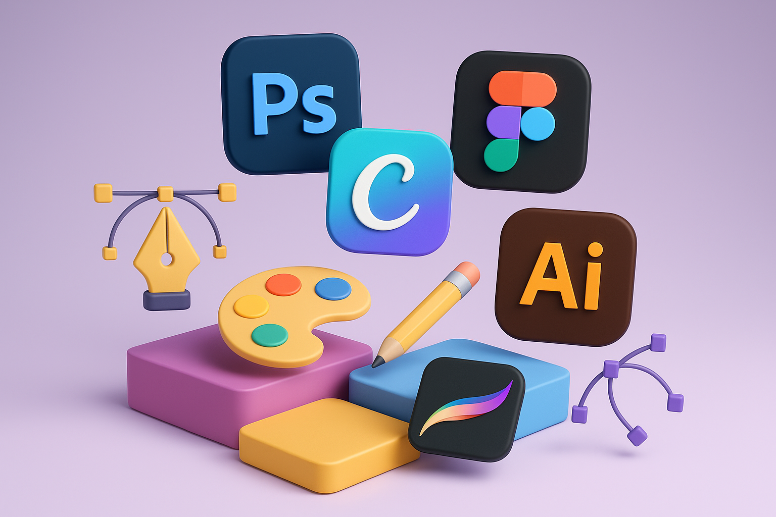 Top 5 Graphic design apps