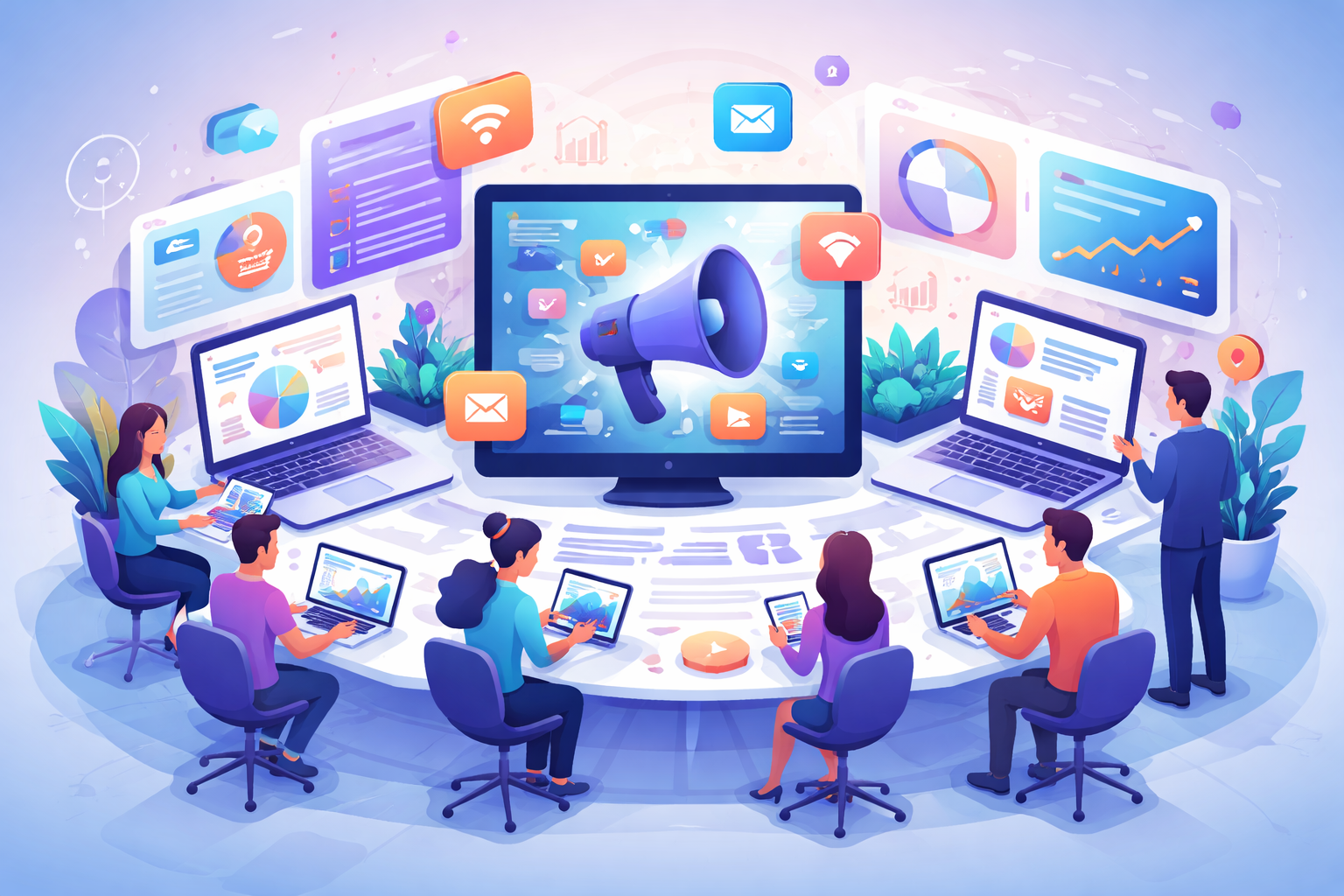 Content syndication tools helping B2B marketers distribute whitepapers and generate leads across multiple platforms.