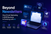AI-powered email marketing in B2B business showing automated personalization, audience targeting, behavioral insights, and campaign optimization through artificial intelligence.
