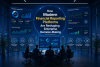 Modern financial reporting dashboard with AI-powered analytics and enterprise insights.