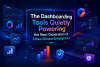 Dashboarding tools visualizing enterprise analytics and business intelligence.