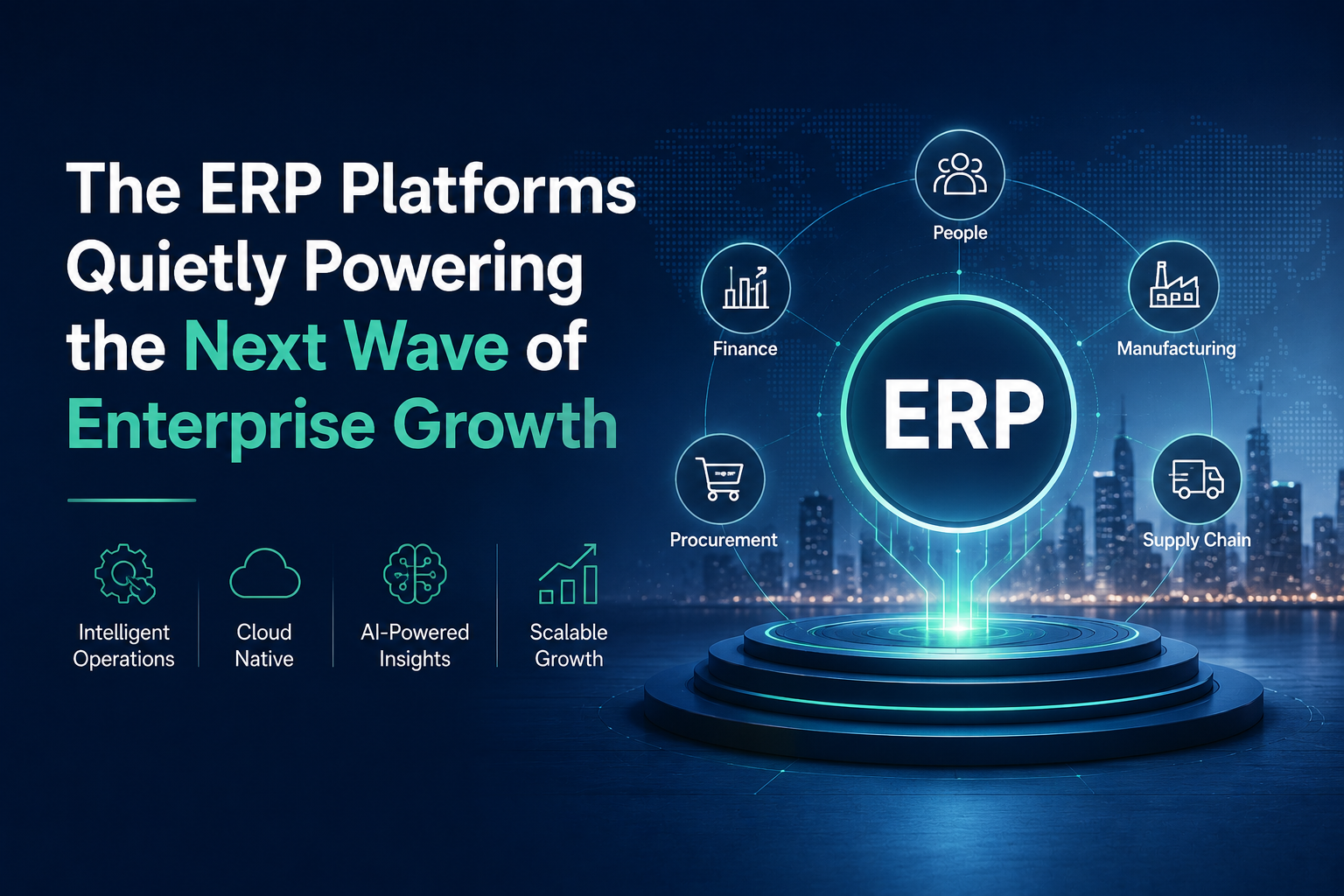 AI-powered ERP platform driving enterprise growth