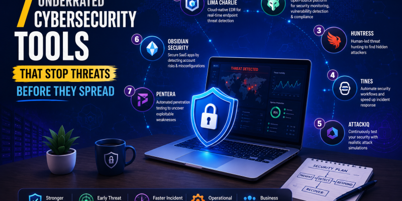 7 Underrated Cybersecurity Tools That Stop Threats Before They Spread