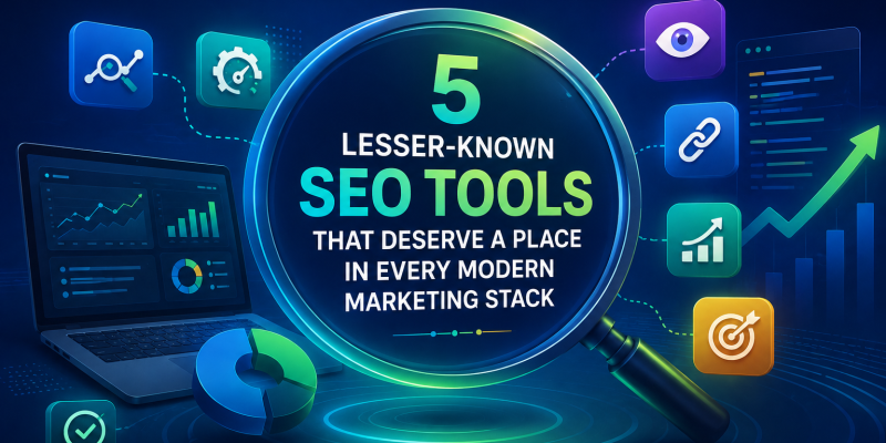 5 Lesser-Known SEO Tools That Deserve a Place in Every Modern Marketing Stack