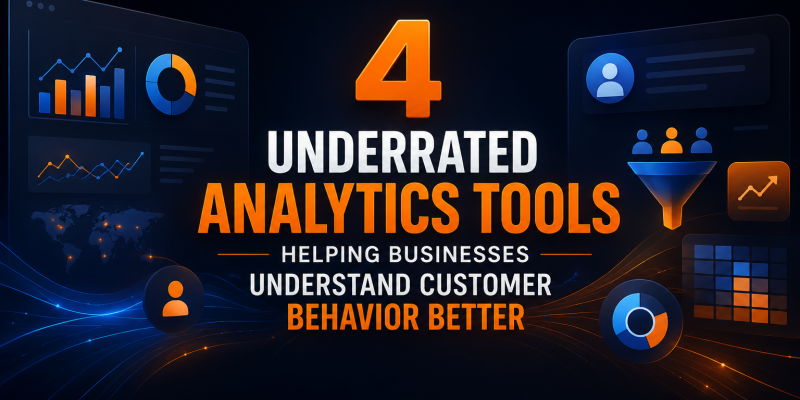 4 Underrated Analytics Tools Helping Businesses Understand Customer Behavior Better