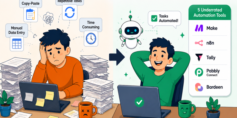 Your Team Is Still Doing This Manually? These 5 Underrated Software Automation Tools Say Otherwise